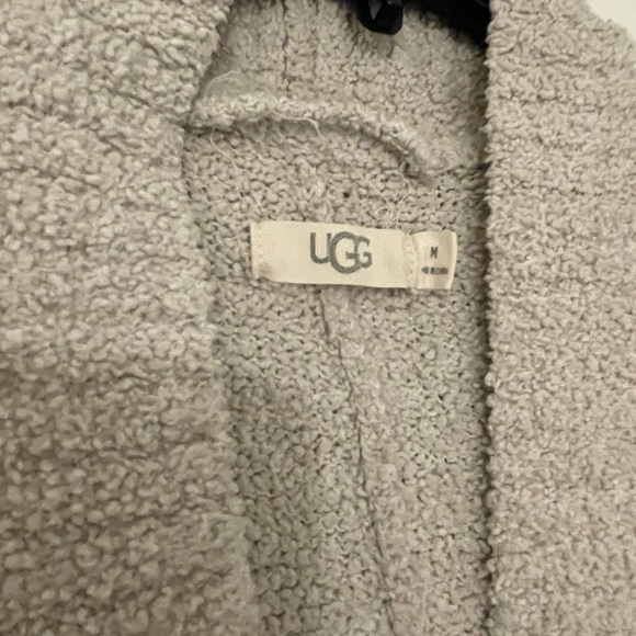 UGG Beige Open-Front Cardigan - Picture 3 of 3